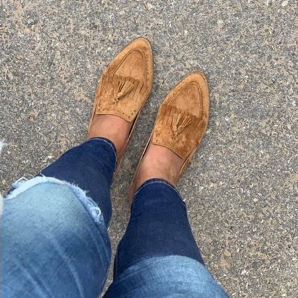 Mi.im mules. Loader with tassel. Size 10